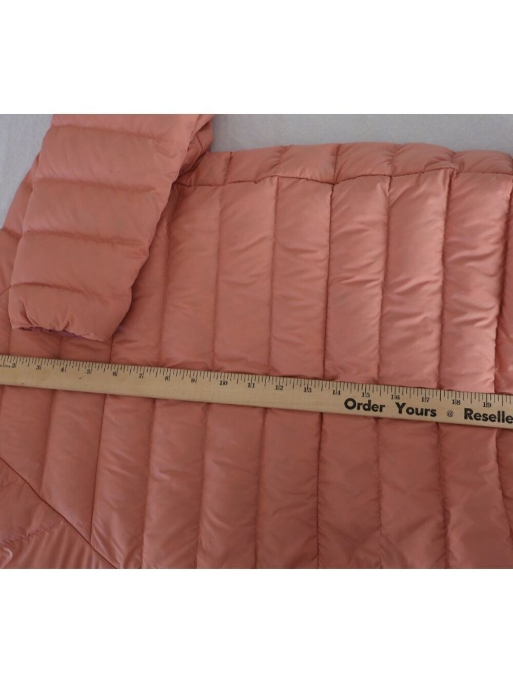 Patagonia Girls Down Sweater Jacket Size Large Pink Full Zip Puffer Outerwear - Picture 15 of 16